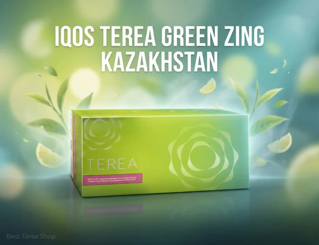 IQOS TEREA Green Zing Kazakhstan