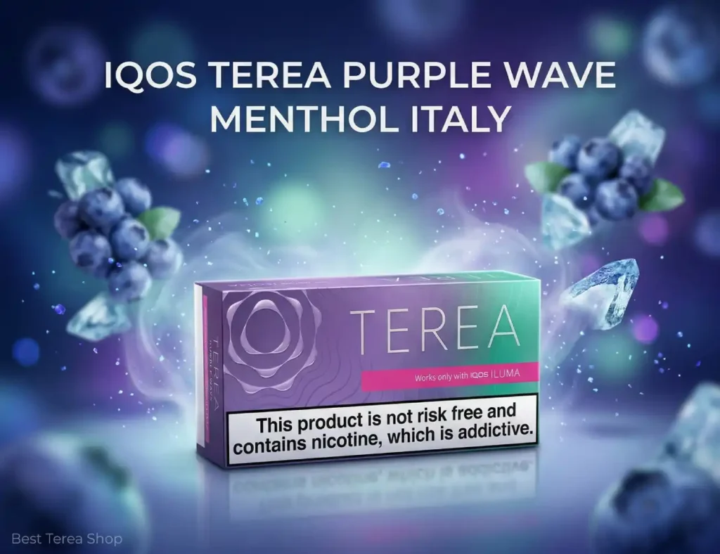 IQOS TEREA Purple Wave Menthol Italy