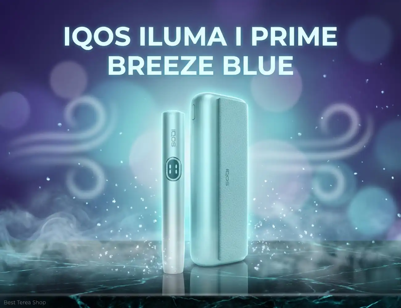 Buy IQOS ILUMA I Prime Breeze Blue in Dubai