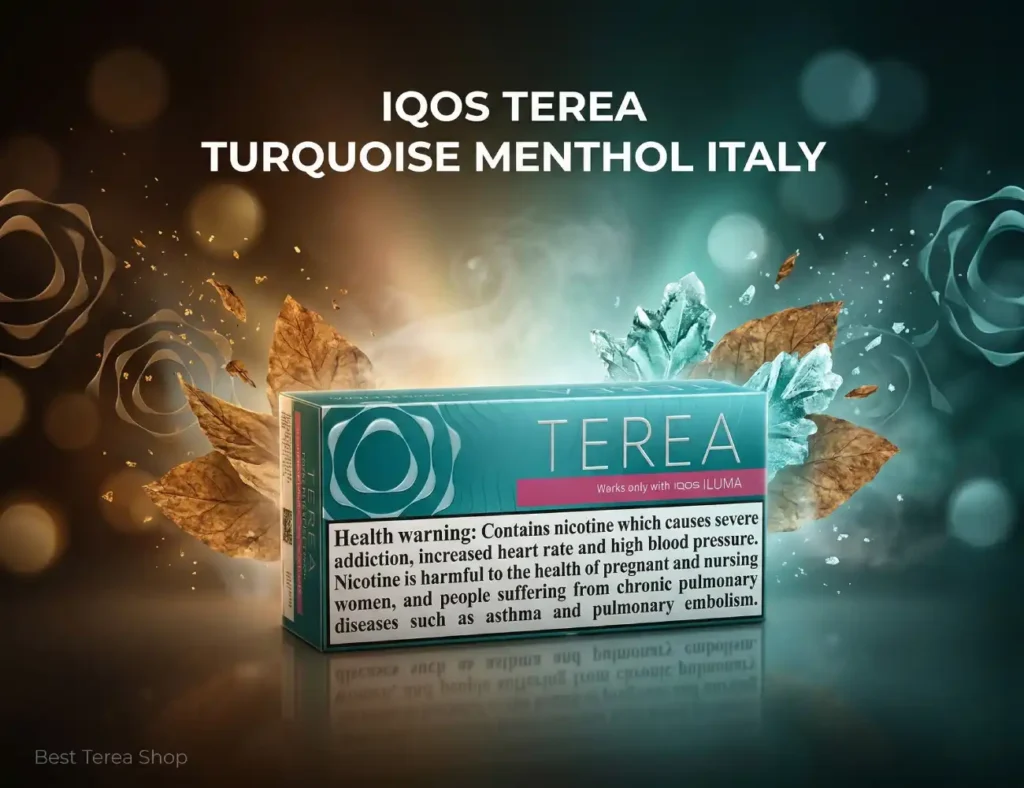 IQOS TEREA Turquoise Menthol Italy