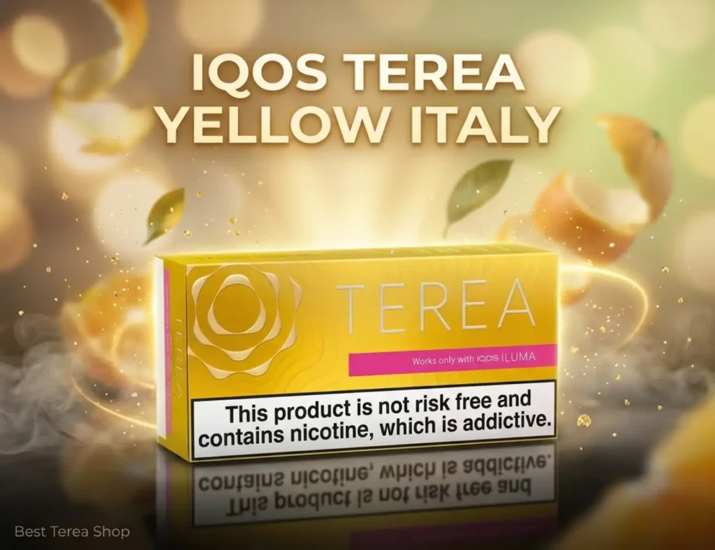 IQOS TEREA Yellow Italy