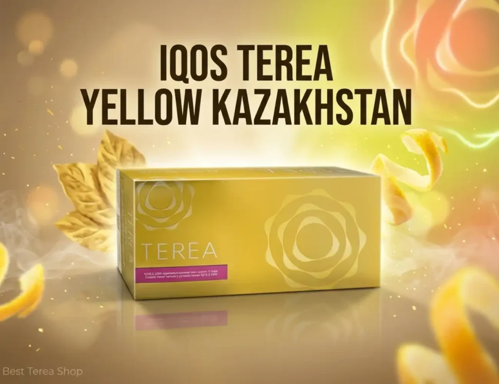 IQOS TEREA Yellow Kazakhstan