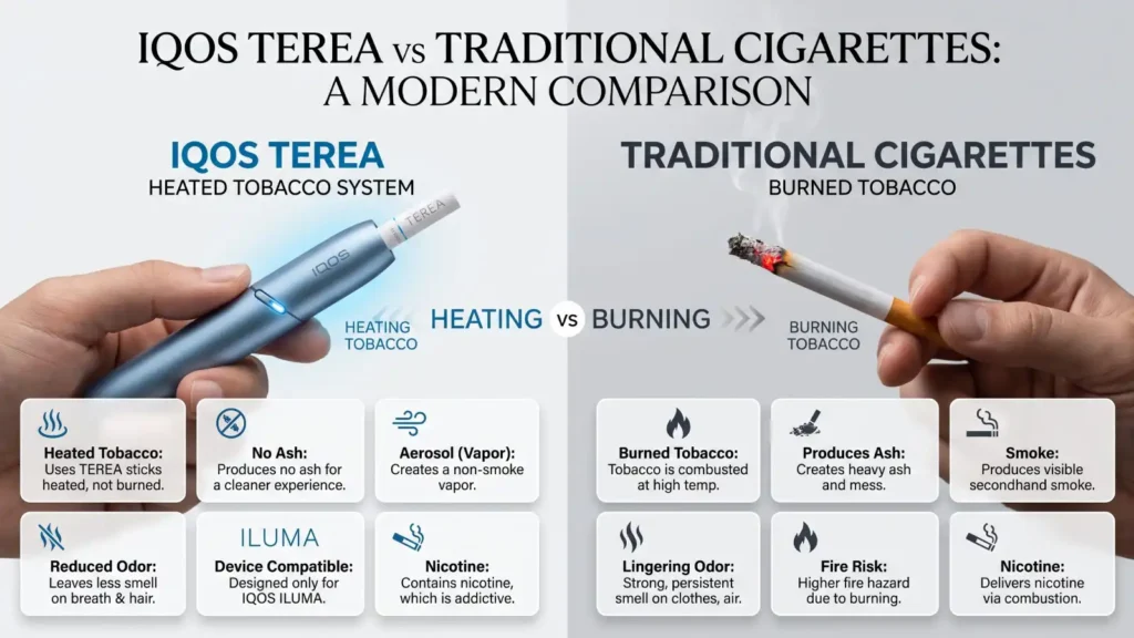 Is IQOS TEREA Better Than Smoking Cigarettes?